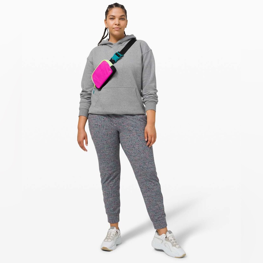 Lululemon Ready to Rulu Jogger•Neon Tweed Jacquard Battleship Electric Coral•12 - Picture 6 of 16
